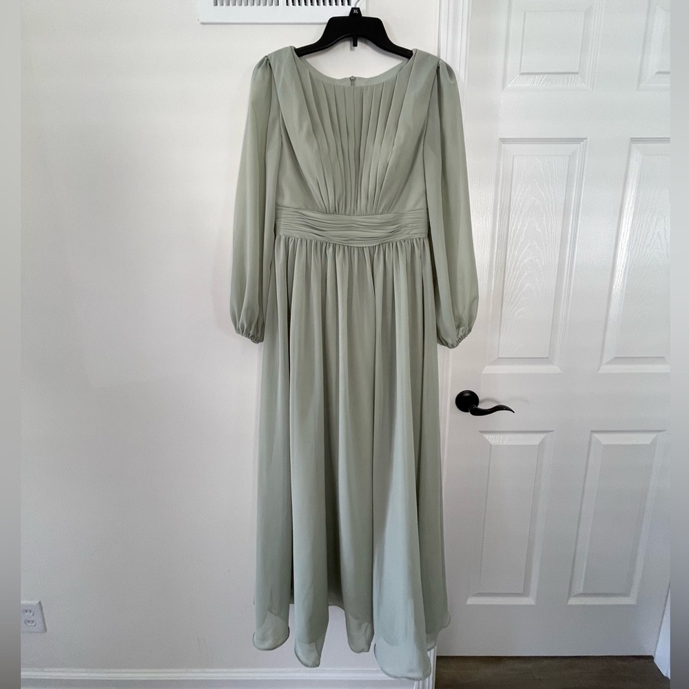 Sage Green Bridesmaid Dress